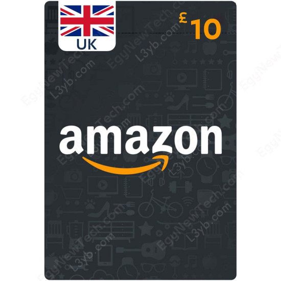 Amazon 10 £ UK Amazon Gift Card Digital Code Amazon UK Gift Card
